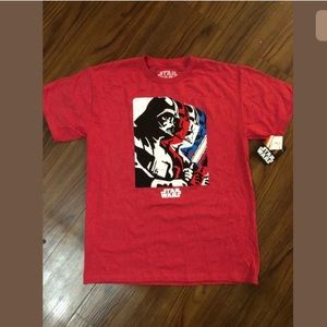 Walt Disney Star Wars Darth Vader Graphic Tee LG